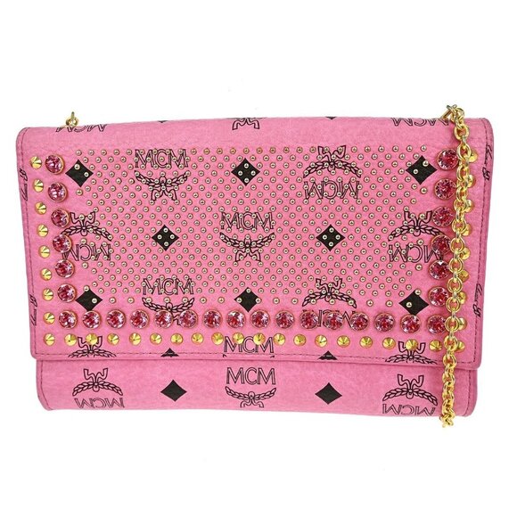 MCM Handbags - MCM Pink Chain Shoulder Bag Bag